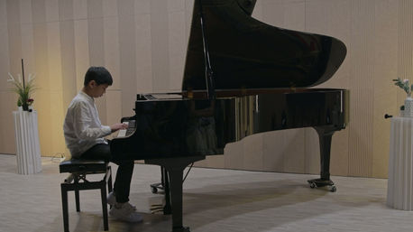 Lucas Piano Graduation Performance